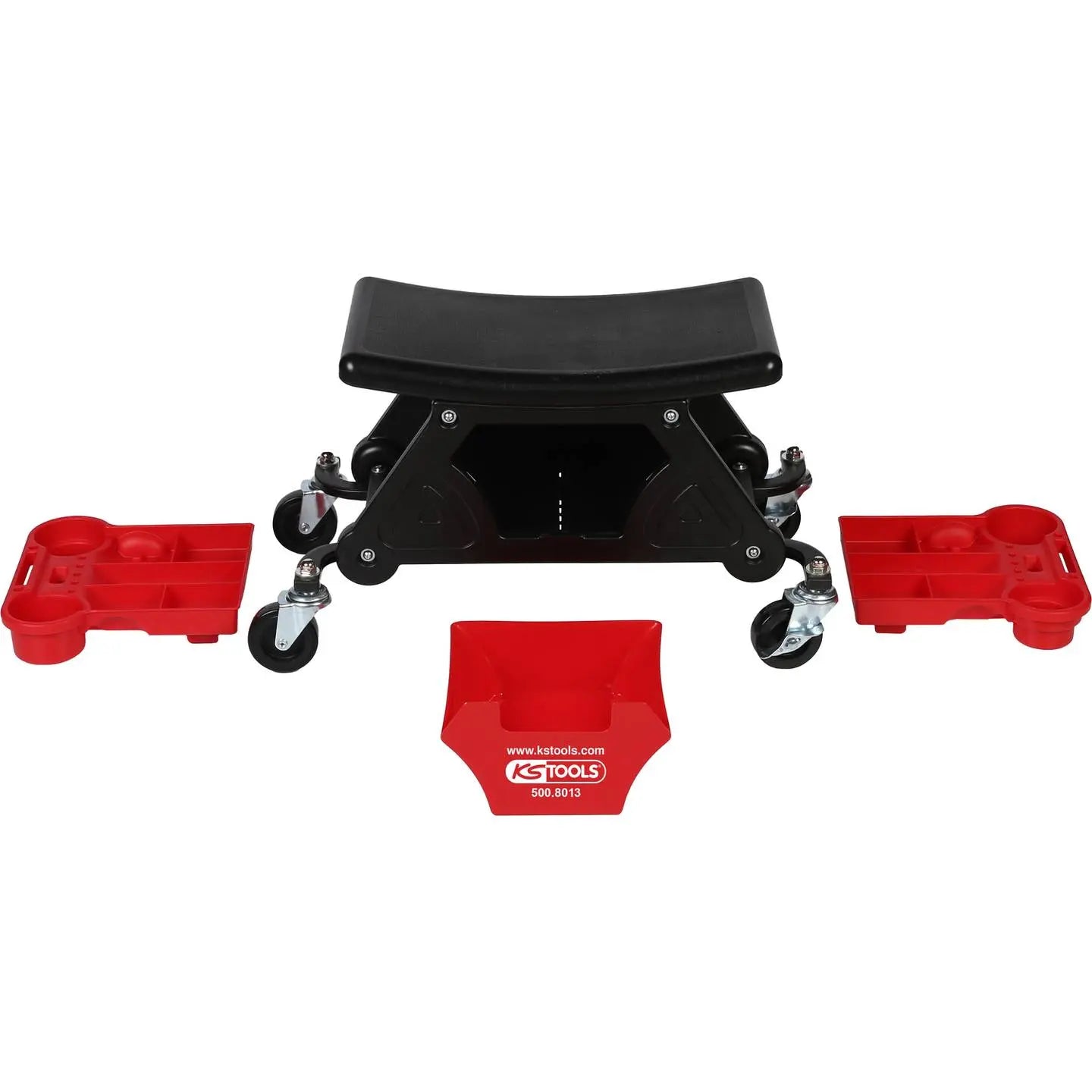 B-Ware Ks Tools Hocker Sitz Fahrbarer Werkstatthocker Rollhocker Abwaschbar Kunststoff - 4042146871430