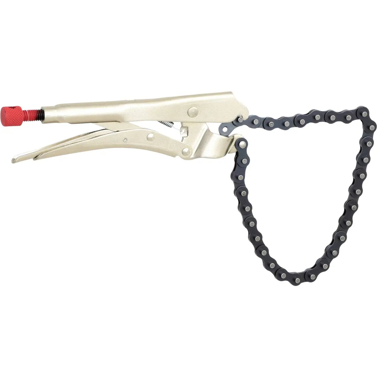 B-Ware Ks Tools Gripzange Kettenzange Greifer 220mm Feststeller Lösehebel Einstellrad - 4042146419755