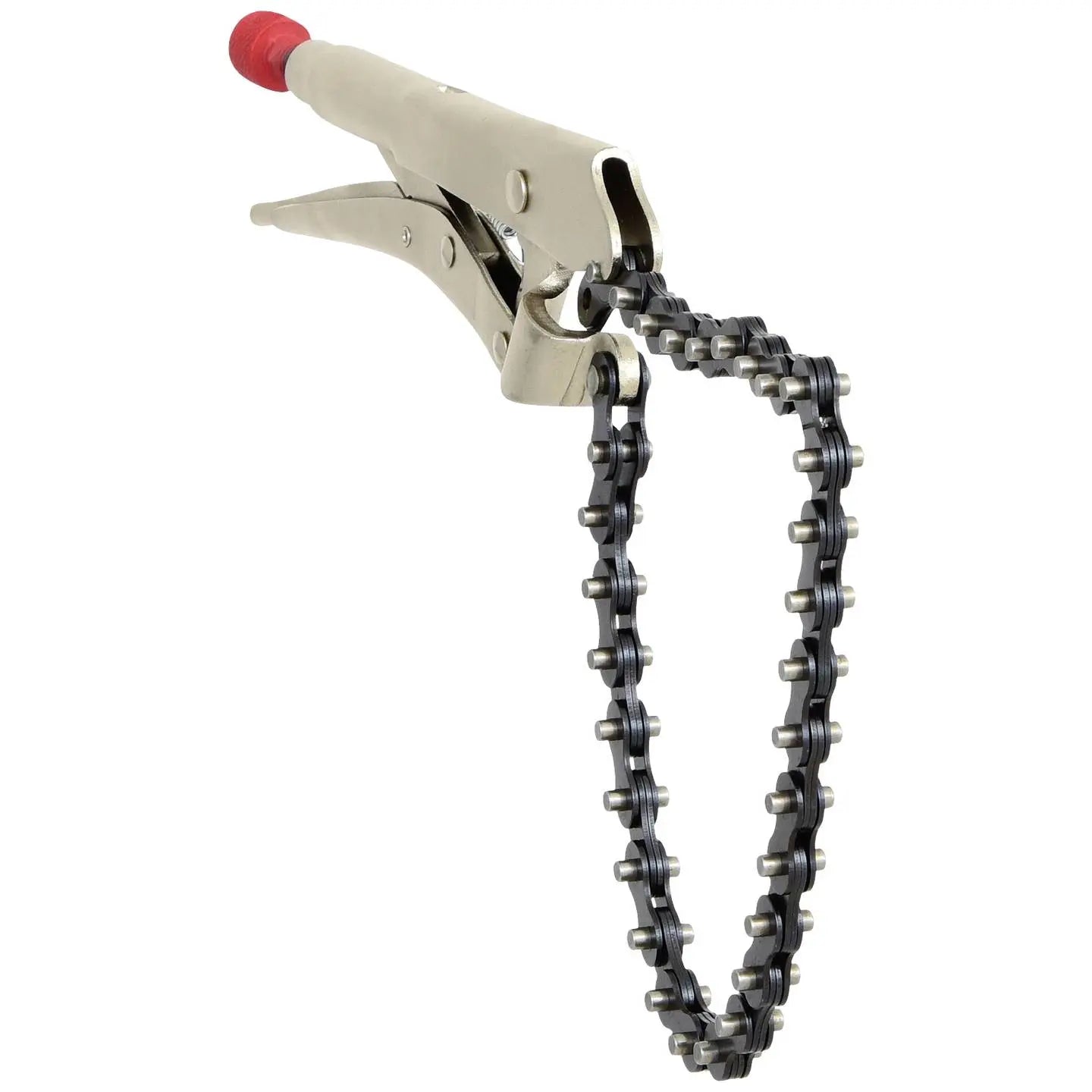 B-Ware Ks Tools Gripzange Kettenzange Greifer 220mm Feststeller Lösehebel Einstellrad - 4042146419755