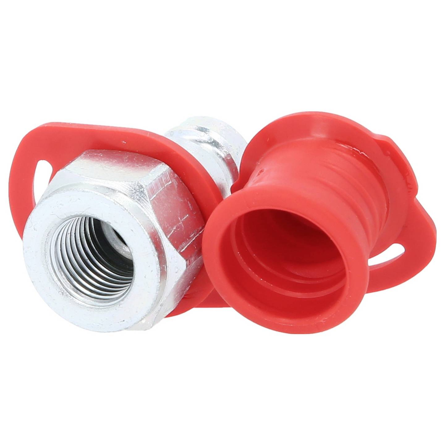 B-Ware Ks Tools Nippel Hydraulik Anschlussstück Verbindung Anschlussgewinde 1/4 Zoll - 4042146635230