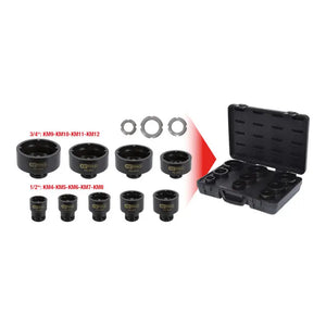 B-Ware Ks Tools Nutmutternschlüssel Set Schlüssel Satz Kugellagermutter Innen 9 Teilig