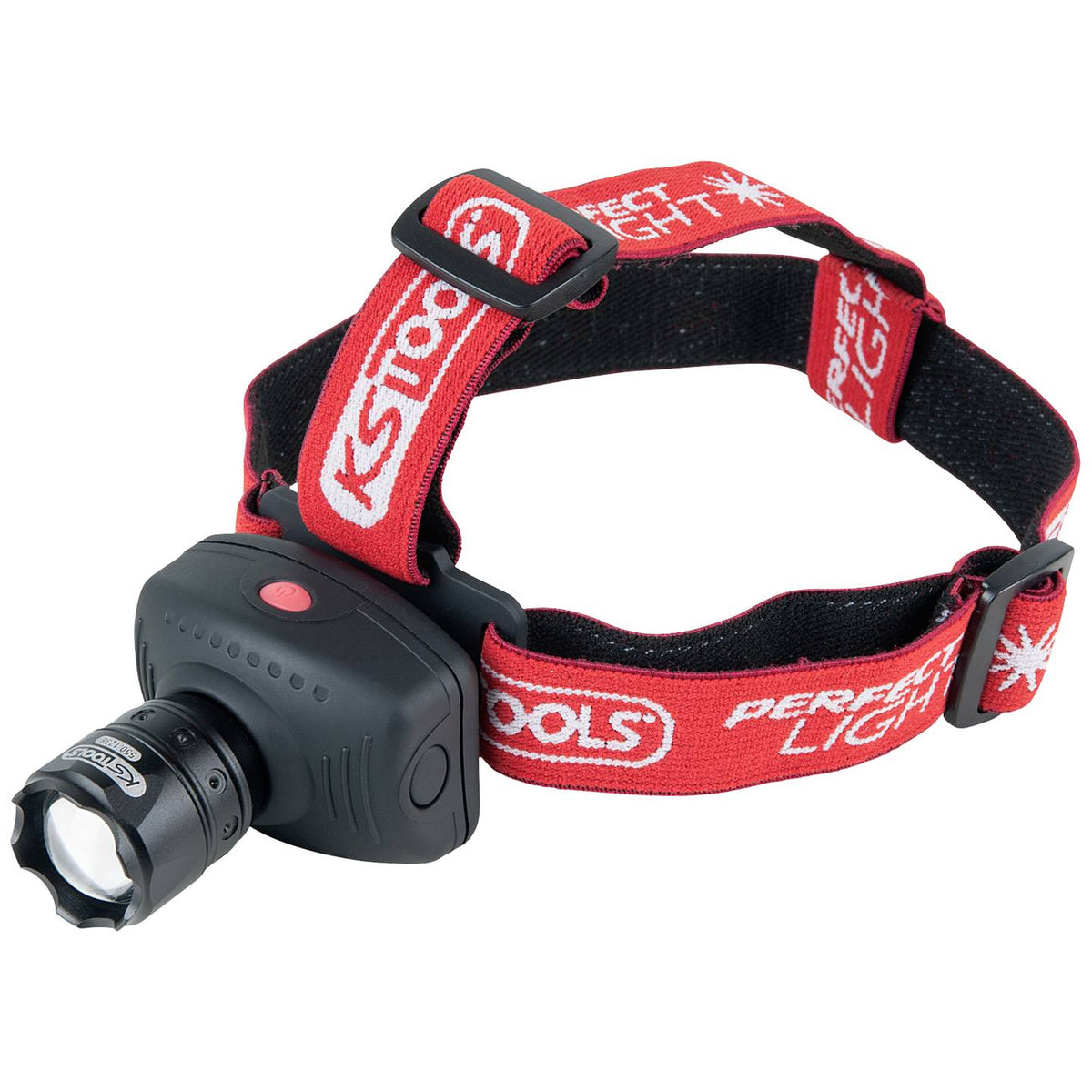 KS Tools Stirnlampe Kopflampe LED perfectLight Fokus rot Batterie 140 lm - 4042146384404