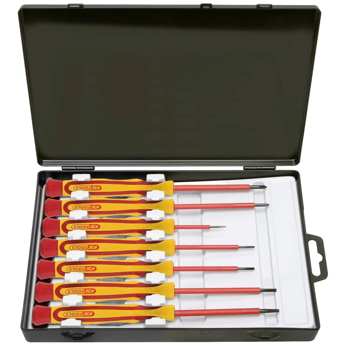 B-Ware Ks Tools Präzisions Schraubendreher Set Werkzeug Set Isolierung Farbcodierung - 4042146132845