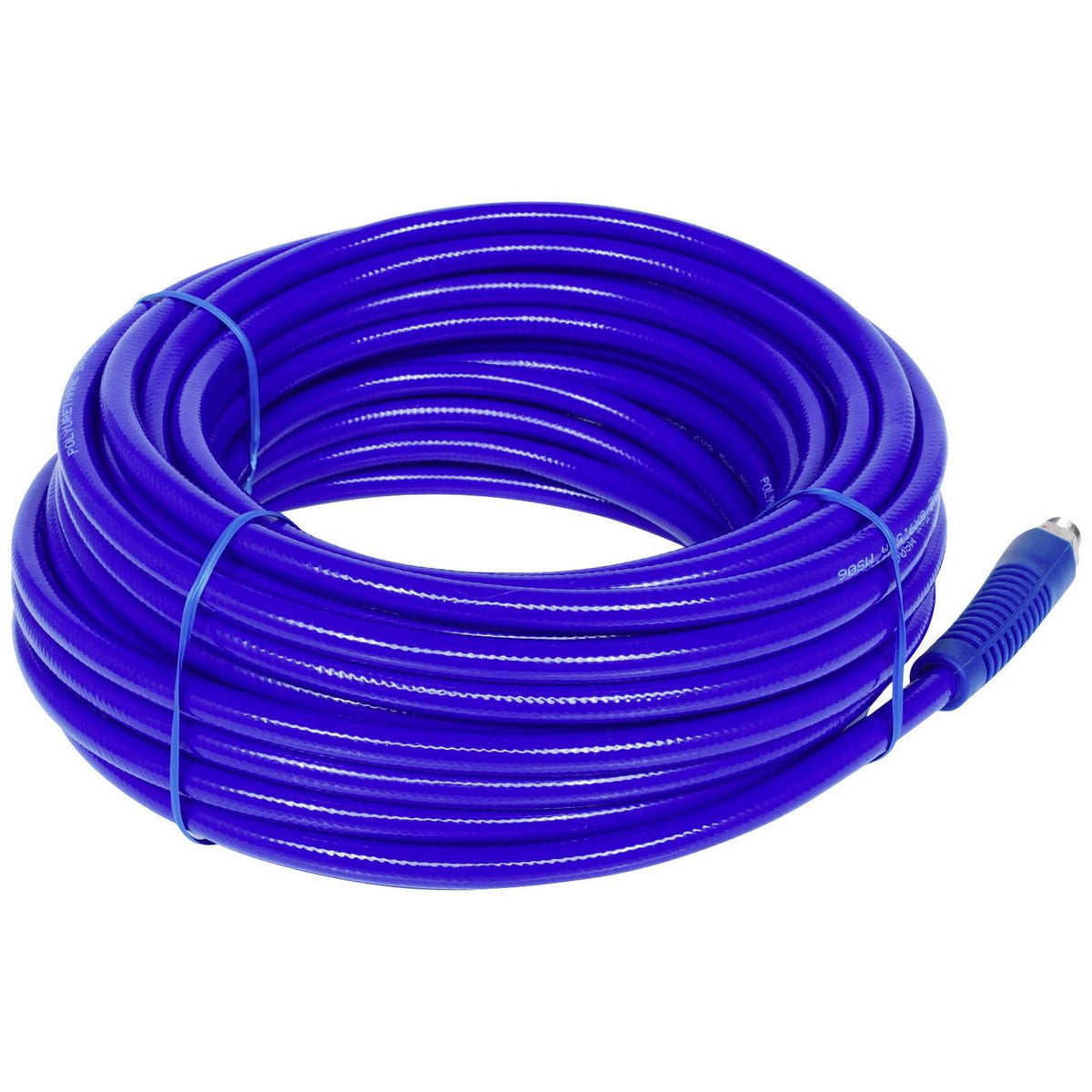 KS Tools PU-Druckluftschlauch Luftschlauch Schlauch 20m 6x9mm G1/4 AG blau - 4042146237182