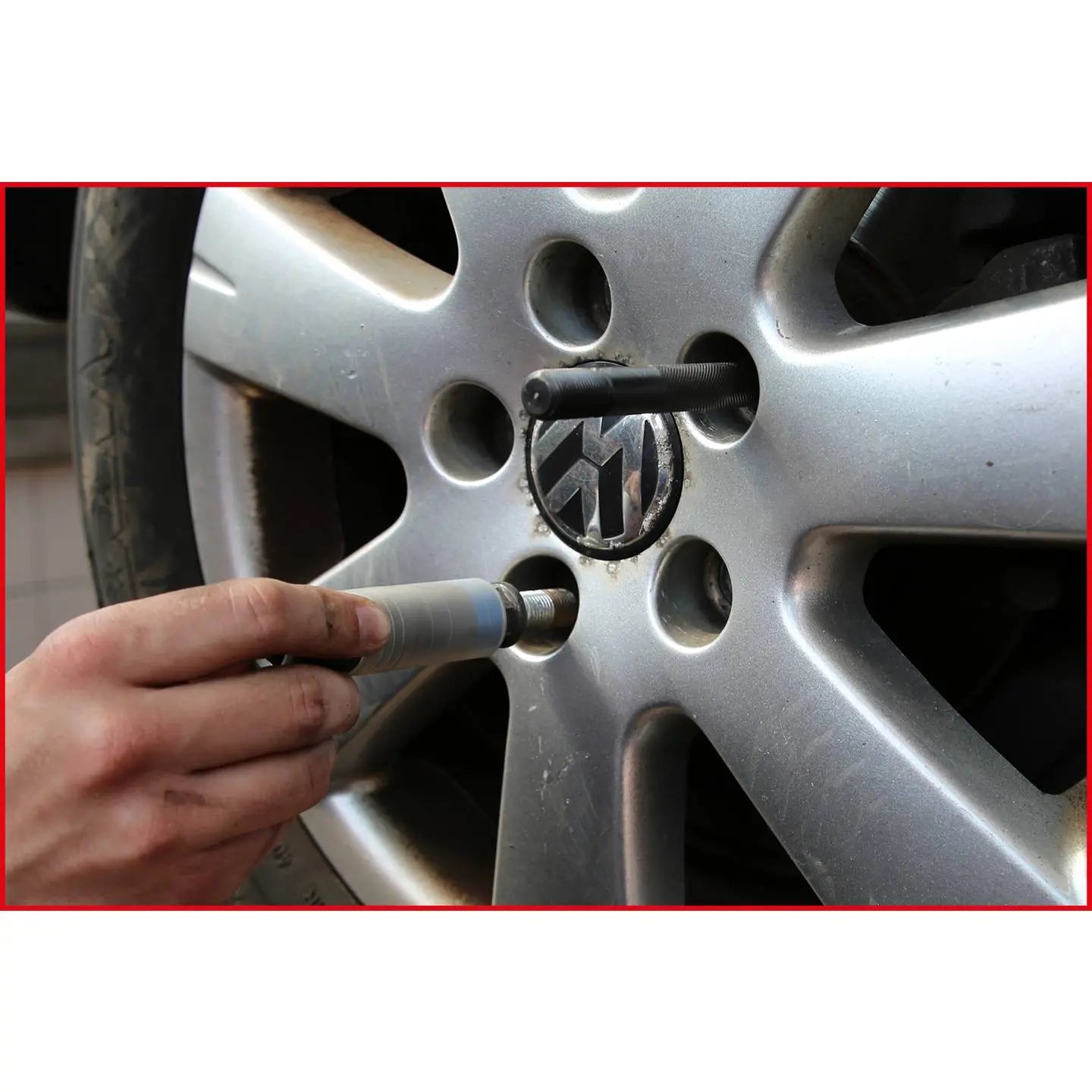 B-Ware Ks Tools Montagehilfe Montagesatz Radmontagehilfe Universal Rad Montagewerkzeug - 4042146768297