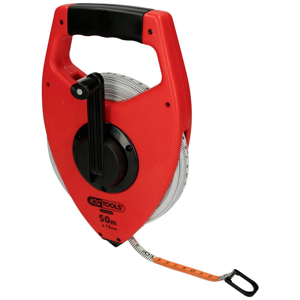 Ks Tools 300.0056 Maßband Messgerät Messwerkzeug Zollstock Rot Kunststoffgehäuse B-Ware - 4042146164389