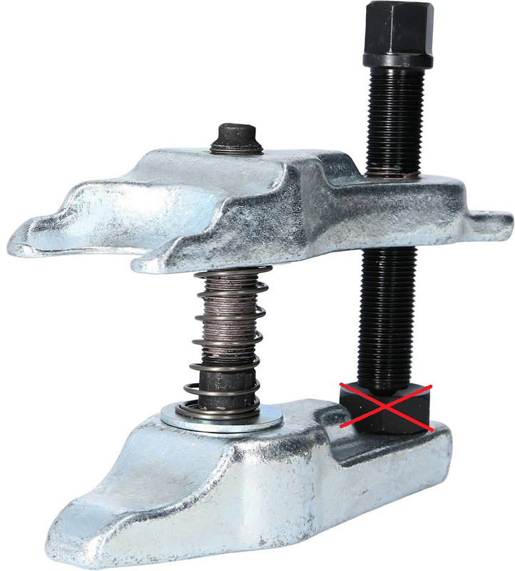 Ks Tools Universal Kugelgelenk Ausdrücker Werkzeug Stahl 36 Mm Siehe Text/Foto B-Ware - 4042146306215