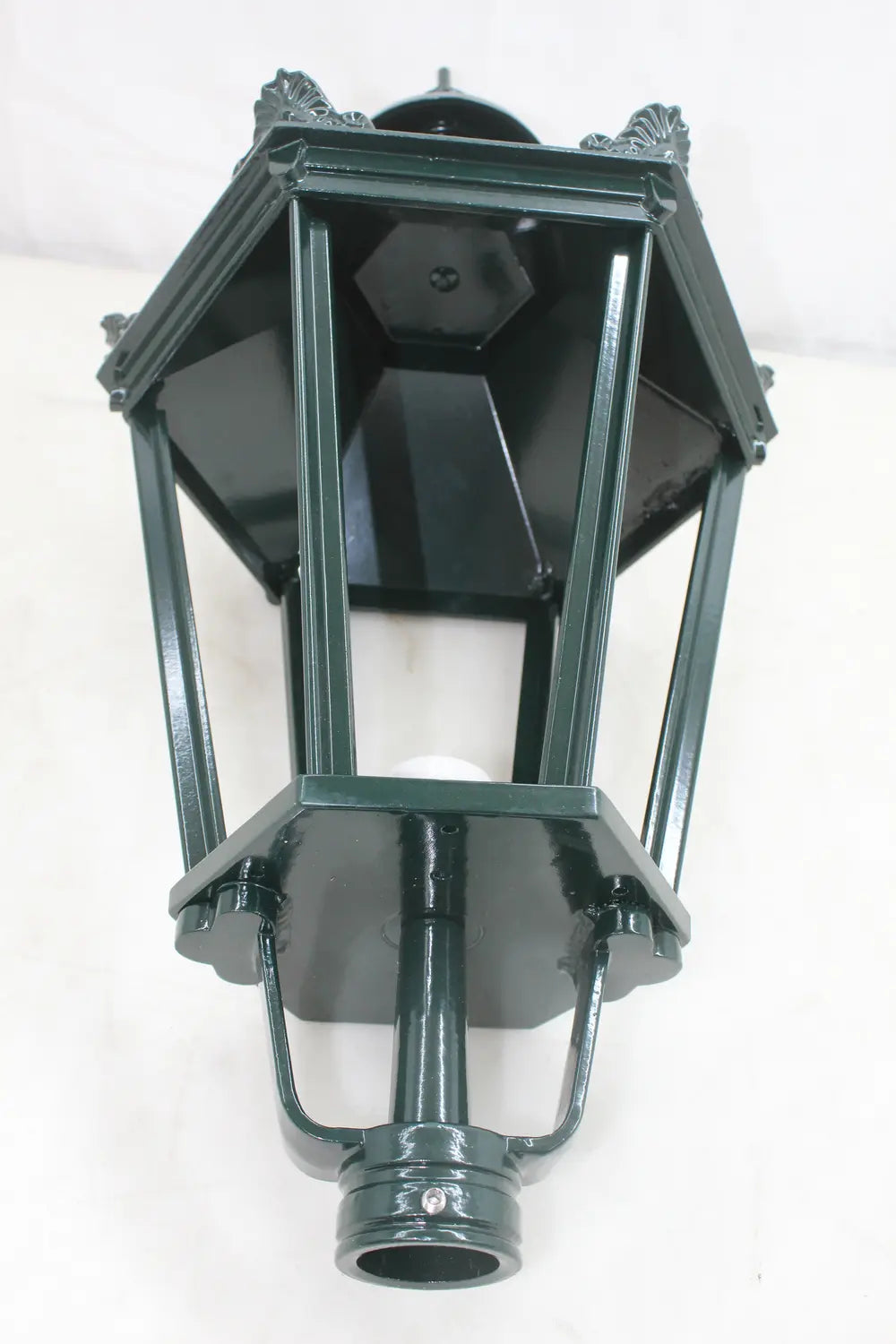 B-Ware Ks Verlichting Außenwandleuchte Charles Außenlampe Grün Höhe 1m Siehe Text/Foto - 8714732140201
