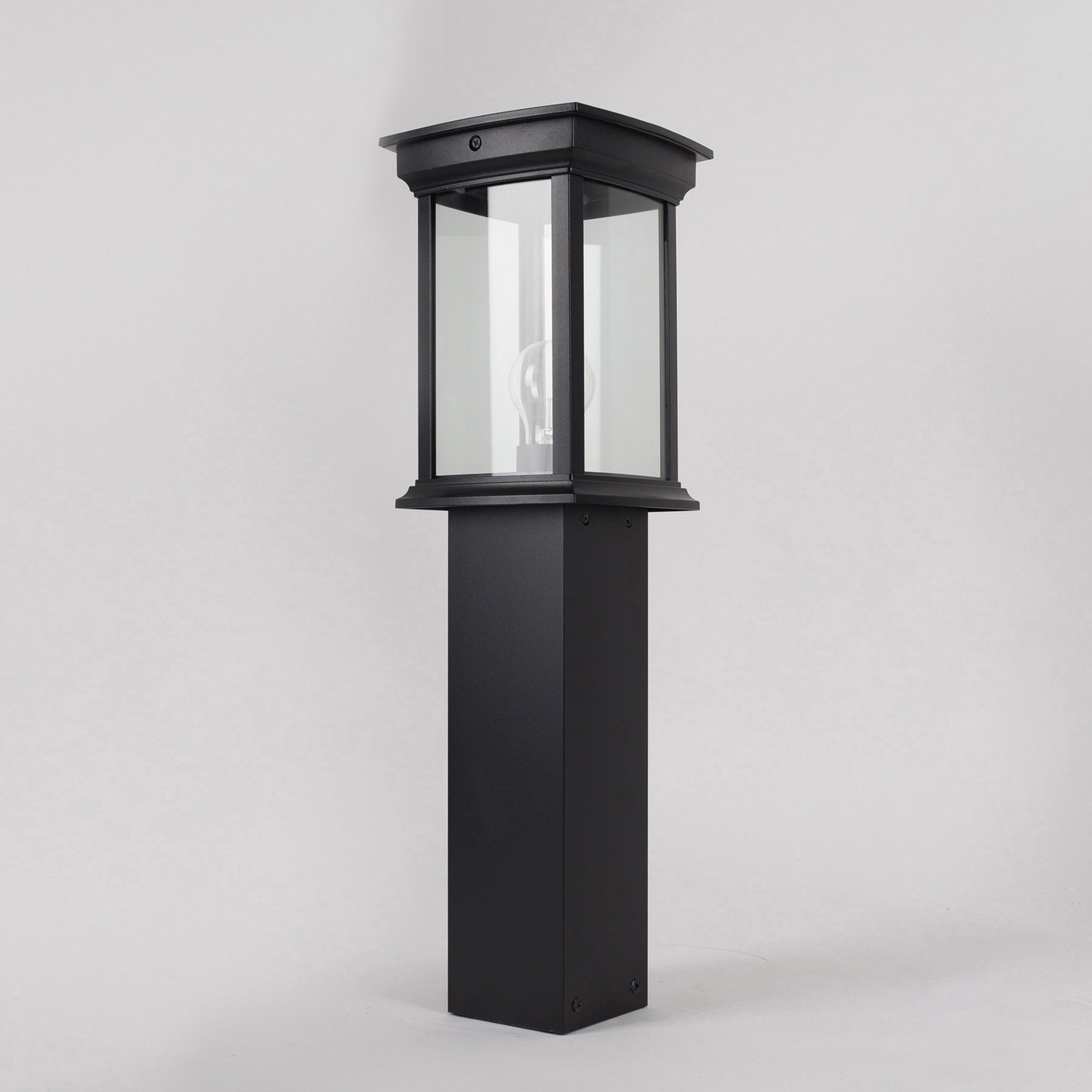Ks Verlichting Wegeleuchte Außenlampe Wegelicht Schwarz E27 Aluminium B-Ware - 8714732760805