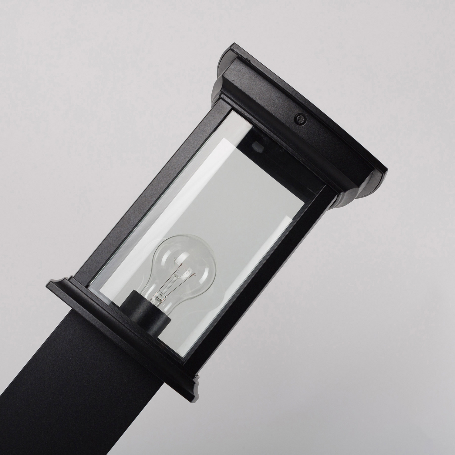 Ks Verlichting Wegeleuchte Außenlampe Wegelicht Schwarz E27 Aluminium B-Ware - 8714732760805