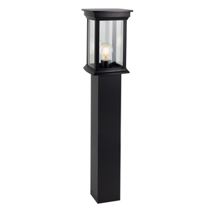 B-Ware Ks Verlichting Wegeleuchte Außenlampe Wegelicht Schwarz E27 Aluminium