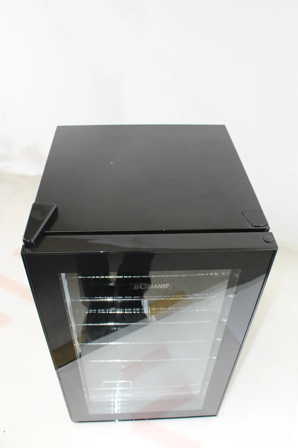 B-Ware Bomann Glas Kühlschrank Kühler Schwarz 43cm E 63 L Ksg 7287 Siehe Text/Foto127 - 4004470728712