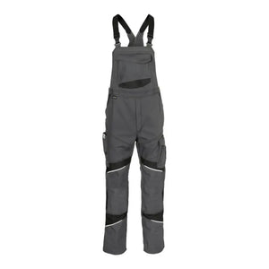 B-Ware Kübler Latzhose Arbeitshose Activiq Herren Baumwolle Anthrazit Schwarz Größe 28