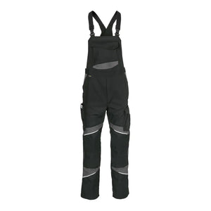 B-Ware Kübler Latzhose Arbeitshose Activiq Baumwolle Herren Schwarz Anthrazit Größe 50