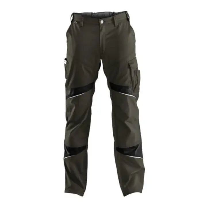 B-Ware Kübler Hose Arbeitshose Bundhose Activiq High Oliv Schwarz Größe 52 Form 2350 - 4053813274362