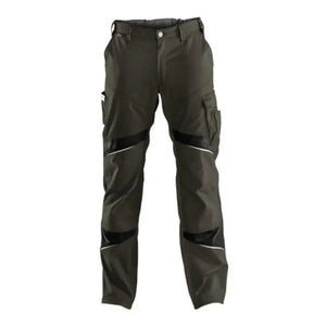 B-Ware Kübler Hose Arbeitshose Bundhose Activiq High Oliv Schwarz Größe 52 Form 235041