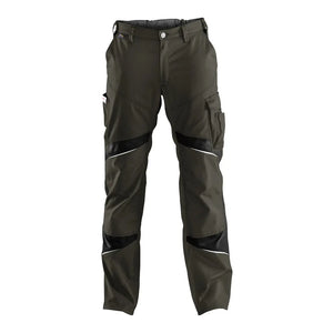 B-Ware Kübler Hose Arbeitshose Activiq Cordura Industriewäsche Oliv Schwarz Größe 98