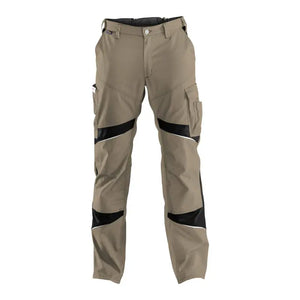 B-Ware Kübler Hose Arbeitshose Bundhose Activiq Sandbraun/Schwarz Größe 110