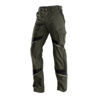 B-Ware Kübler Activiq Arbeitshose Gr. 46 Bundhose Hose Schutzhose Oliv Schwarz  - 4053813272139
