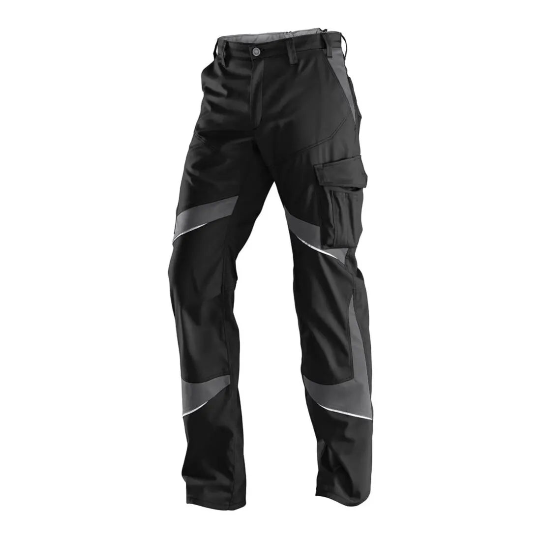 B-Ware Kübler Hose Arbeitshose Bundhose Schwarz Anthrazit Activiq Polyester Größe 44 - 4053813378916