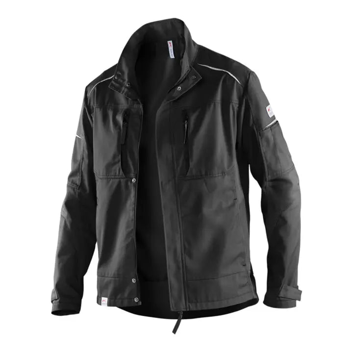 B-Ware Kübler Jacke Arbeitsjacke Activiq Schwarz Reißverschluss Innentasche Größe L - 4053813376806