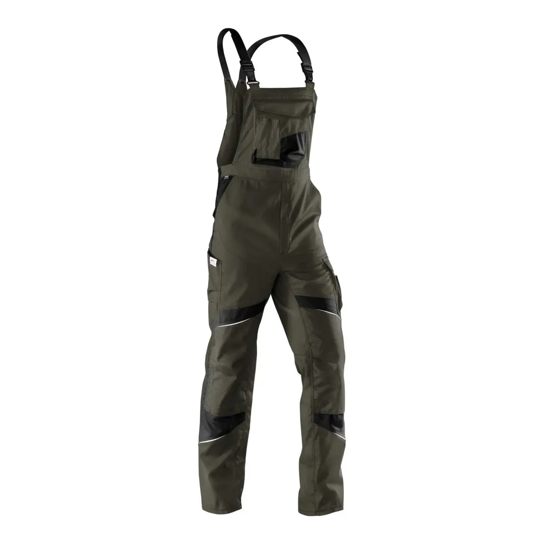 B-Ware Kübler Latzhose Arbeitshose Activi Q 3250 Cordura Hose Olive Schwarz Größe 26 - 4053813280332