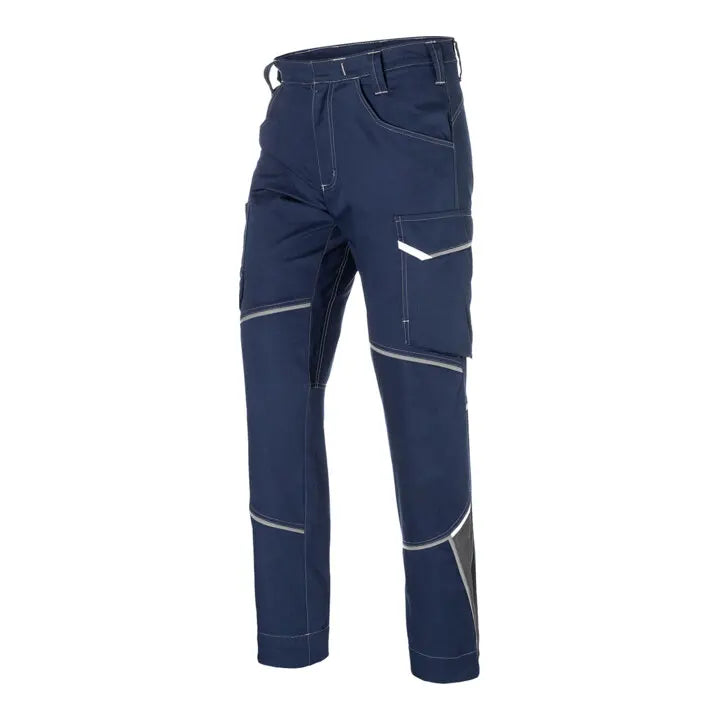 B-Ware Kübler Hose Arbeitshose Bundhose Iconiq Dunkelblau Anthrazit Größe 46 Form 2340 - 4053813586137