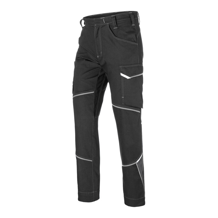B-Ware Kübler Hose Arbeitshose Iconiq Schwarz Anthrazit Form 2340 Größe 46 - 4053813586717