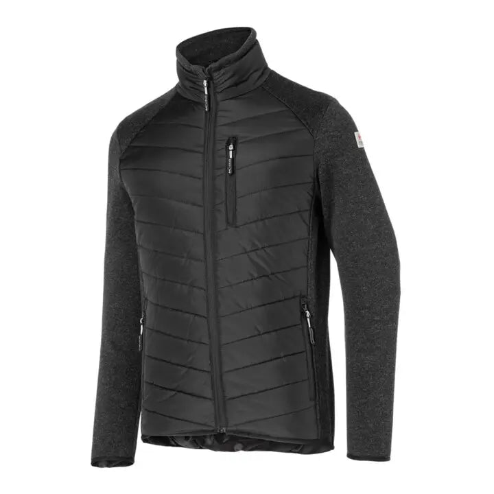 B-Ware Kübler Jacke Arbeitsjacke Hybridjacke Schwarz Dunkelgrau Unisex Größe L - 4053813485836