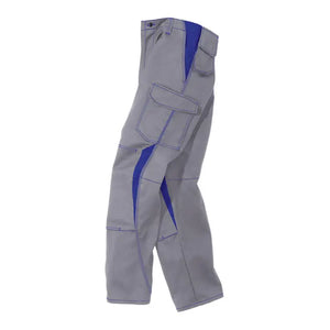 B-Ware Kübler Hose Arbeitshose Image Dress Hose Mittelgrau Kornblumenblau Größe 32