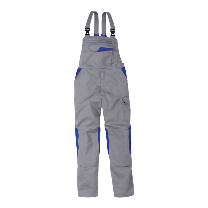 Kübler Latzhose Image Dress New Design Arbeitshose Mittelgrau Größe 66 Cordura  B-Ware - 4043849677107