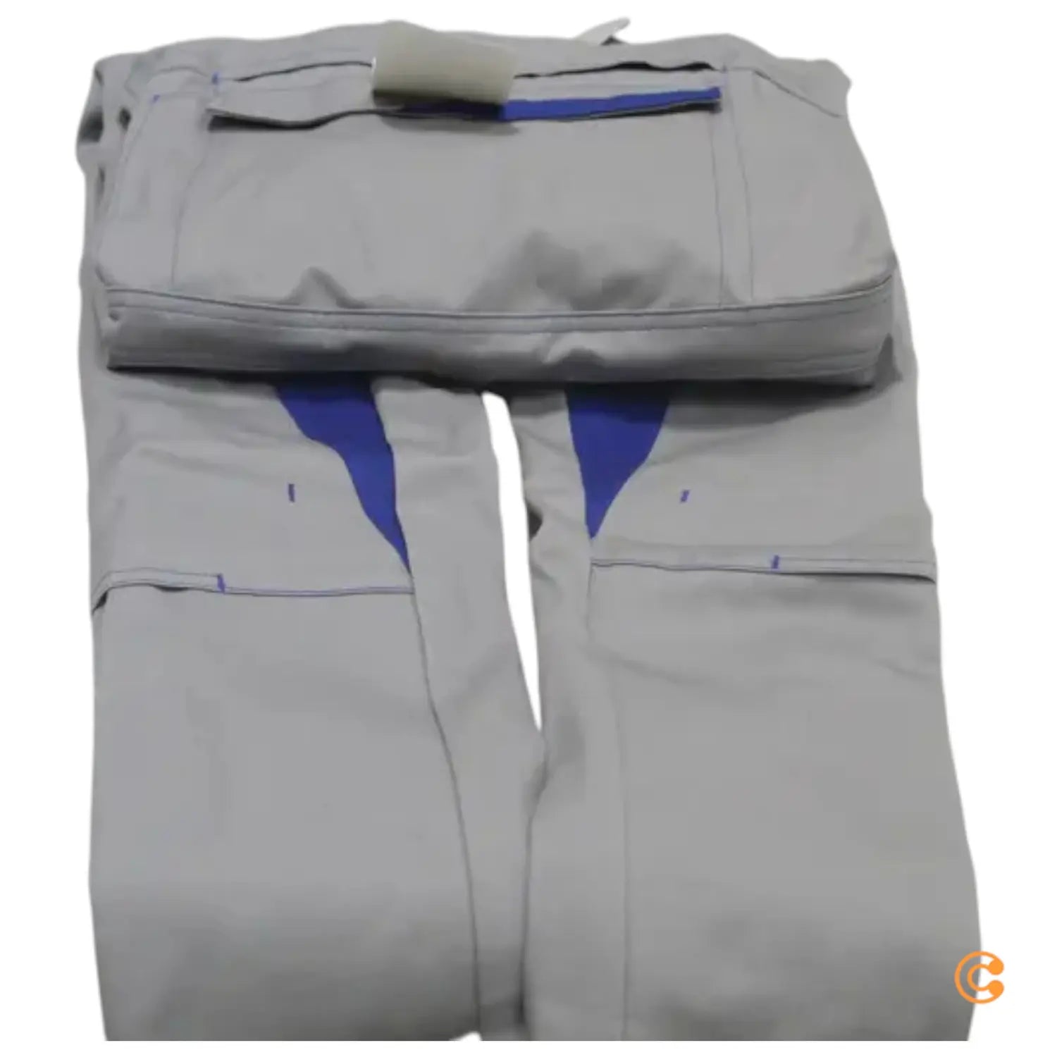 B-Ware Kübler Latzhose Image Dress New Design Mittelgrau Kbl Blau 32 Siehe Text/Foto - 4043849677572