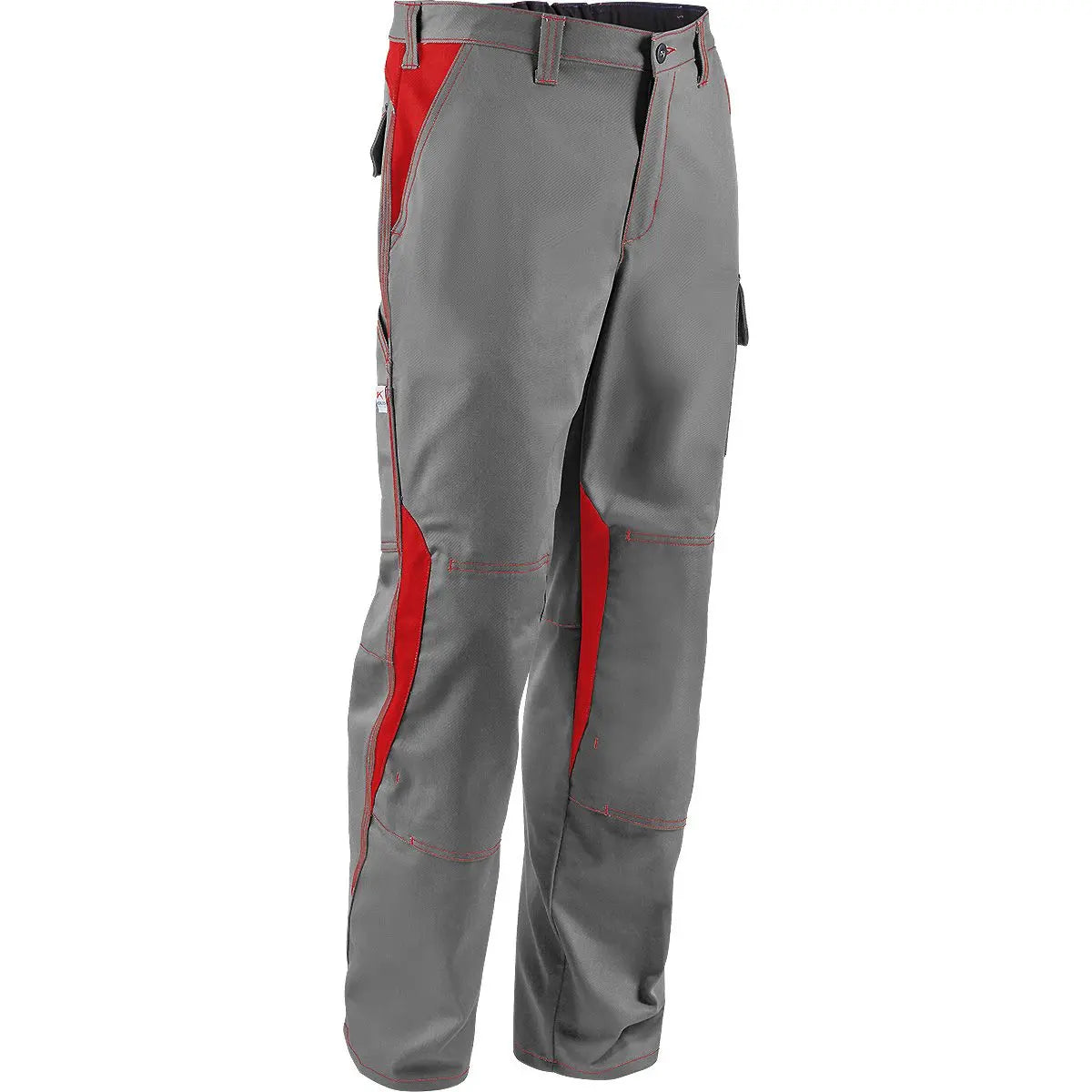 B-Ware Kübler Hose Arbeitshose Image Dress New Design Mittelgrau Mittelrot Größe 50 - 4043849690106