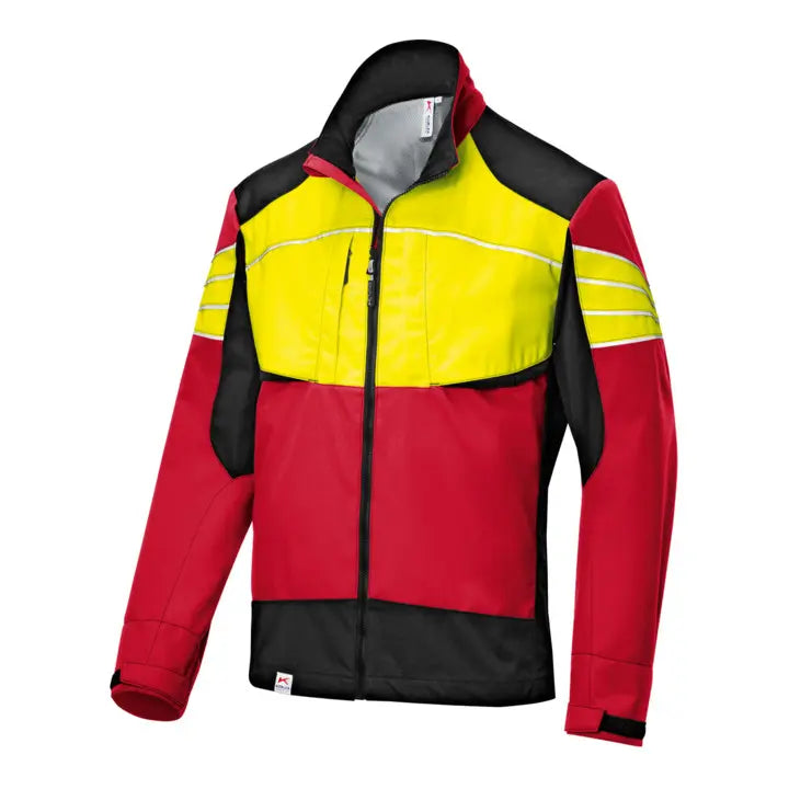 B-Ware Kübler Jacke Arbeitskleidung Forest Jacke Rot Warngelb Größe Xs Form 1750 - 4053813438948