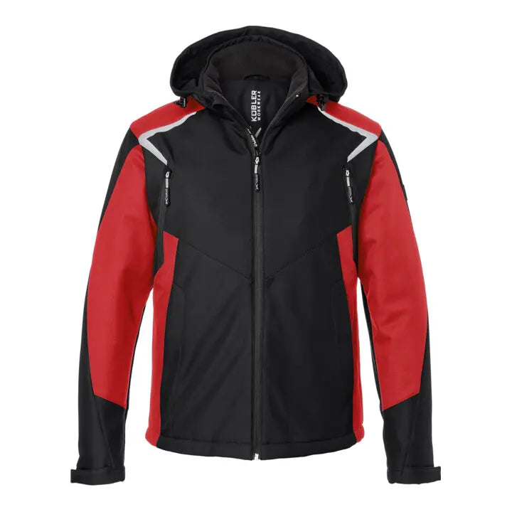 B-Ware Kübler Jacke Blouson Winter Softshell Bodyforce 1325 Schwarz Mittelrot Größe Xl - 4053813480893
