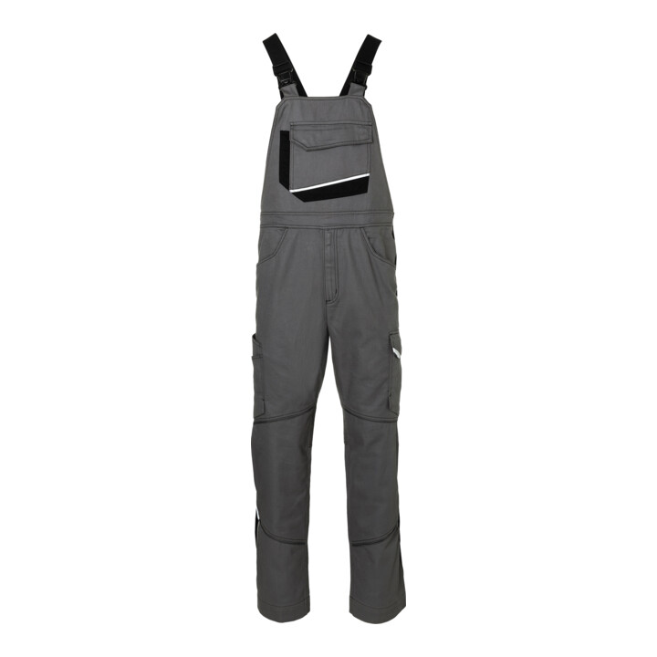 Kübler Latzhose Iconiq Cotton Anthrazit/Schwarz Form 3140 Größe 48 Arbeitshose B-Ware - 4053813589411