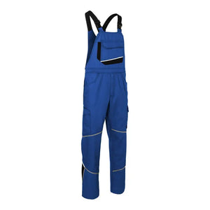 B-Ware Kübler Latzhose Arbeitshose Overall Iconiq Kbl.Blau Schwarz Form 3140 Größe 50