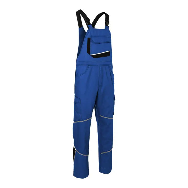 B-Ware Kübler Latzhose Arbeitshose Overall Iconiq Kbl.Blau Schwarz Form 3140 Größe 50 - 4053813589565