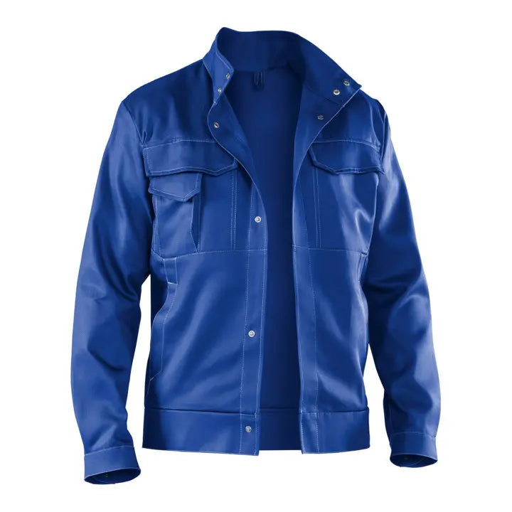B-Ware Kübler Jacke Arbeitsjacke Orga Ni Q Kornblumenblau Größe 110 Brusttasche Form 1248 - 4053813036083