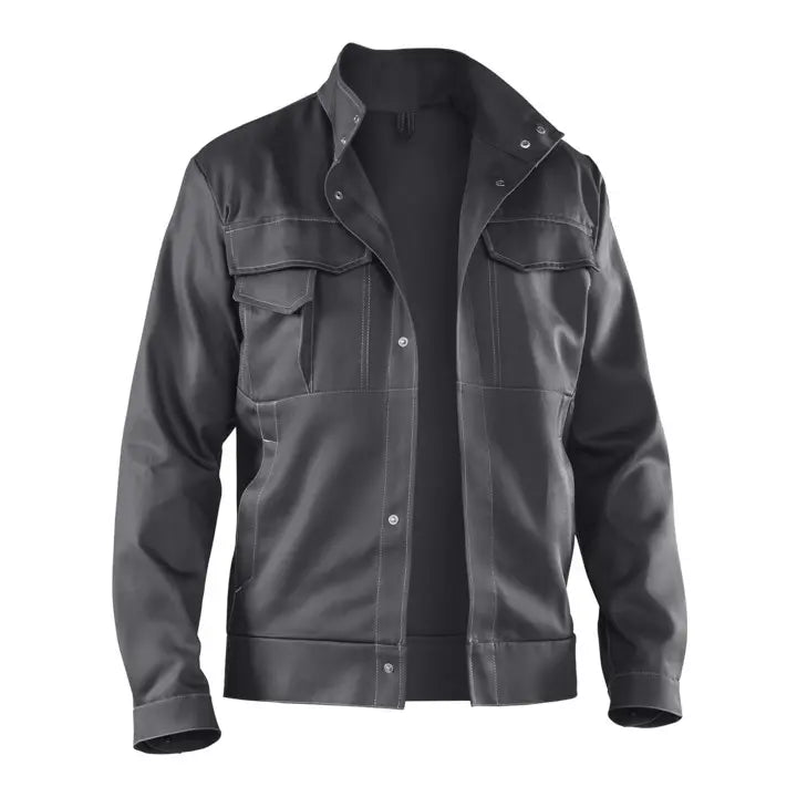 B-Ware Kübler Jacke Blouson Orga Ni Q Baumwolle 1248 Anthrazit Größe 56 - 4053813036991