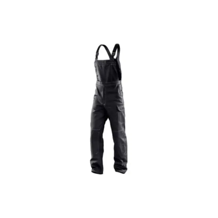 B-Ware Kübler Latzhose Arbeitshose Orga Ni Q 3248 Schwarz Baumwolle Größe 48 - 4053813042589