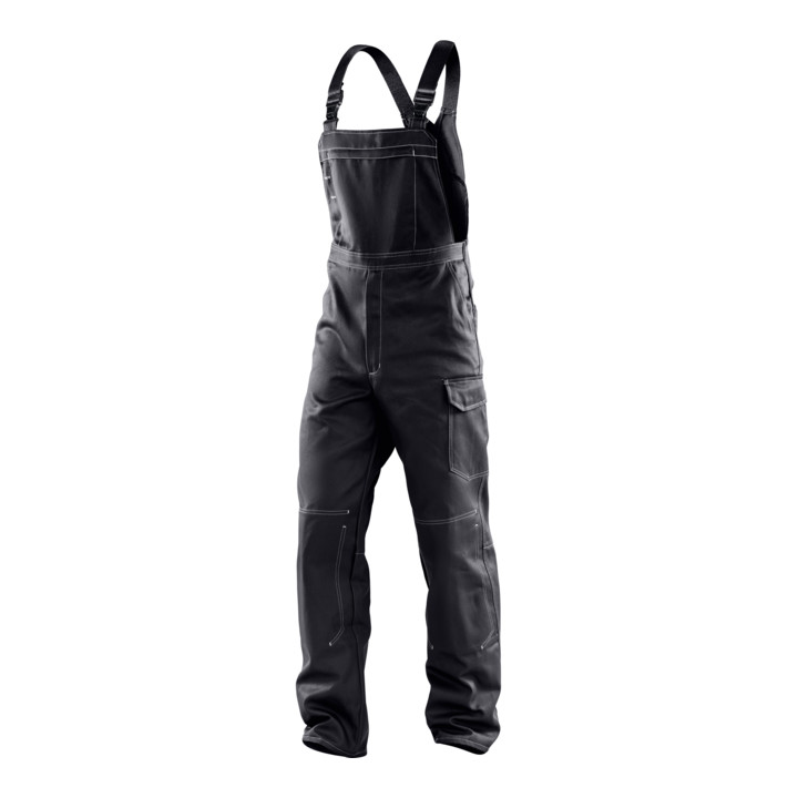 Kübler Orga Ni Q Latzhose 3248 Schwarz Größe 54 Arbeitshose Knie Kontraststepp B-Ware - 4053813042619