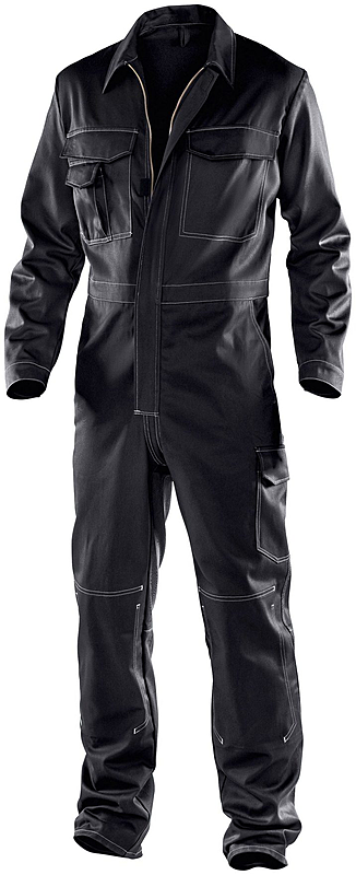 B-Ware Kübler Overall Arbeitsanzug Orga Ni Q Schwarz Baumwolle Größe 54 Berufskleidung - 4053813043685