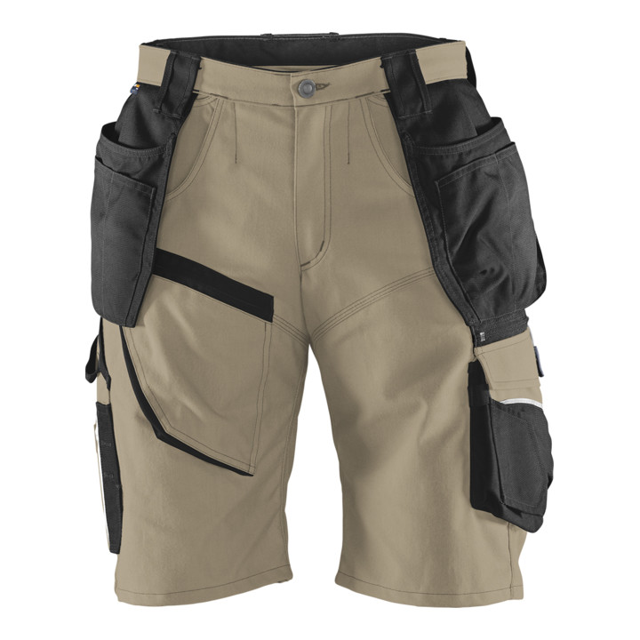 Kübler Practiq Shorts Arbeitshose Shorts 2451 Sandbraun Schwarz 52 Herren B-Ware - 4053813296821