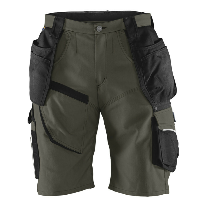 Kübler Practiq Shorts 2451 Oliv/Schwarz Gr. 46 Arbeitshose Kurze Hose  B-Ware - 4053813296944