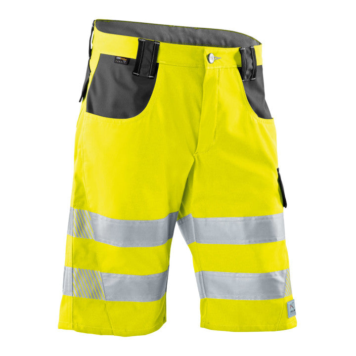 Kübler PSA Shorts Arbeitshose Reflectiq Shorts 2307 warngelb anthrazit 46 - 4053813368900