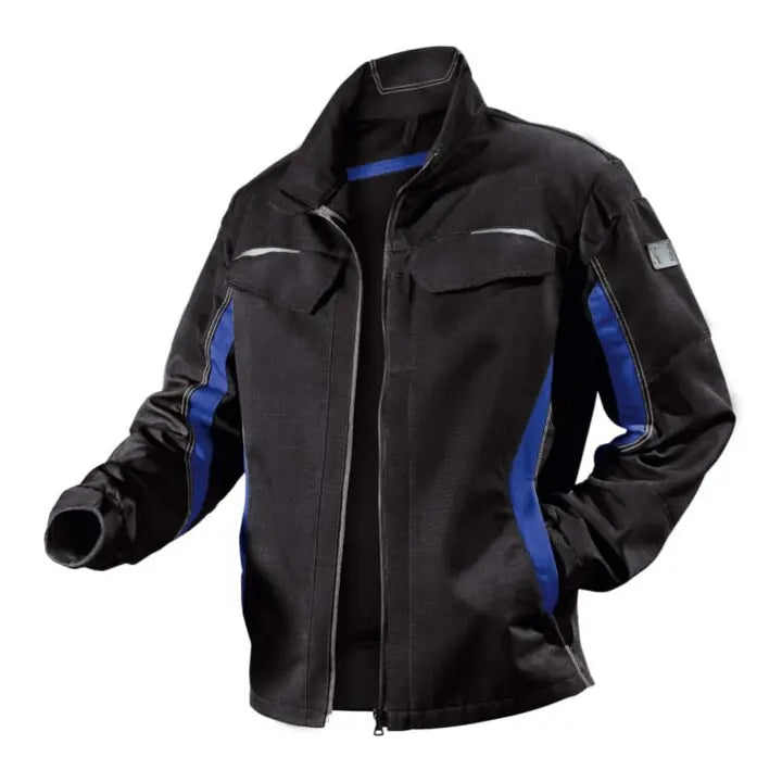 B-Ware Kübler Jacke Pulsschlag Arbeitsjacke Reflexstreifen Schwarz/Blau Größe 56 - 4053813021706