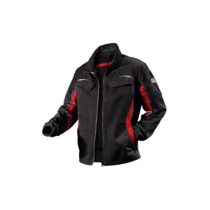B-Ware Kübler Jacke Arbeitsjacke Pulsschlag Schwarz Mittelrot Größe 52 Innentasche - 4053813220123