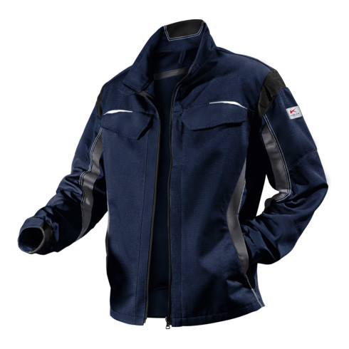 Kübler Pulsschlag Jacke Arbeitskleidung Arbeitsjacke Dunkelblau Anthrazit Gr.52  B-Ware - 4053813264264