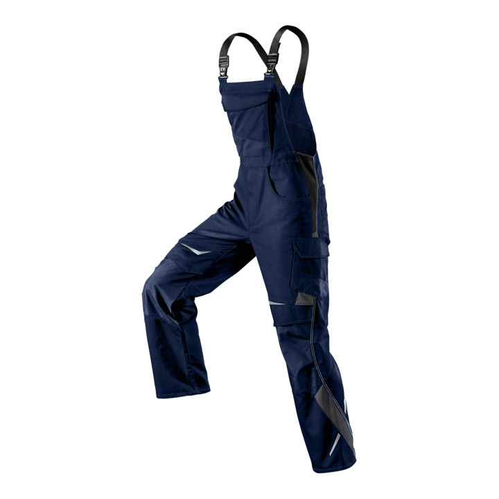 Kübler Pulsschlag Latzhose 3324 Dunkelblau Anthrazit Größe 62 Arbeitshose Hose B-Ware - 4053813267630